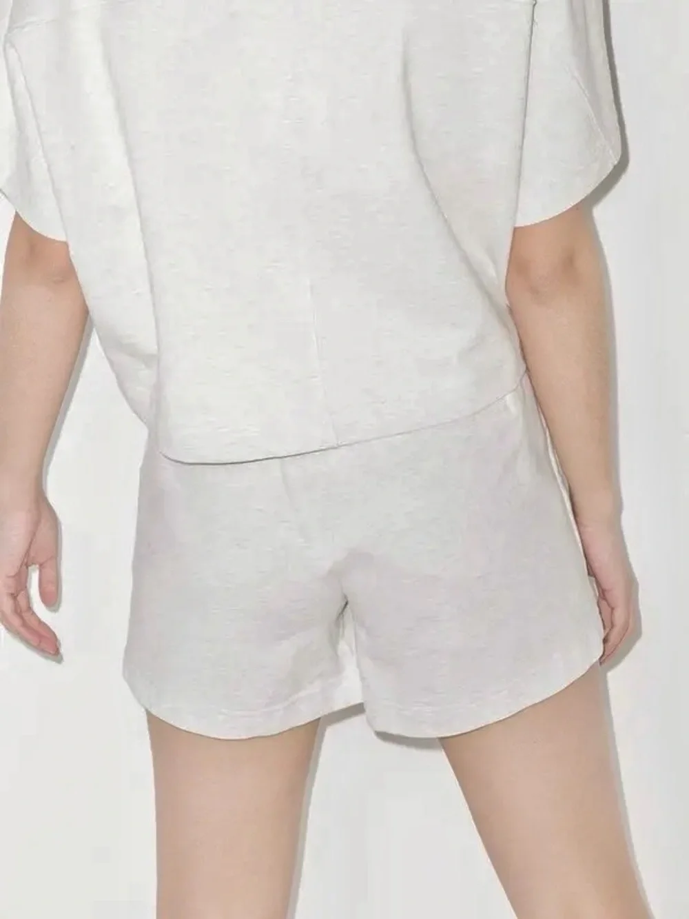P.E Nation Sweeper Grey Marl Shorts